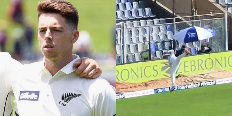 Mitchell Santner won RS 1 Lakh INR India vs New Zealand 2nd Test
