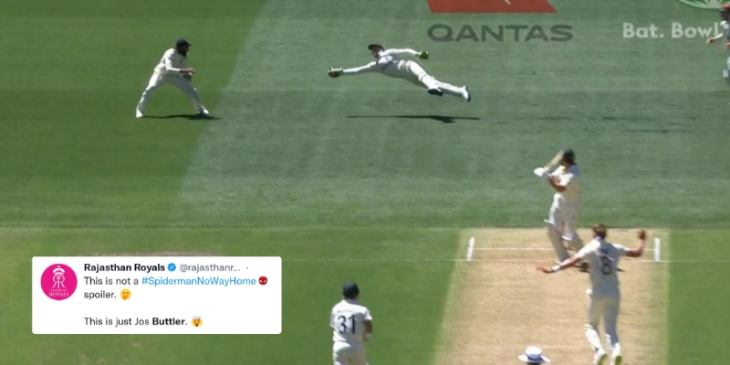 Twitter reacts to Jos Buttler Spiderman Superman catch Ashes 2nd Test
