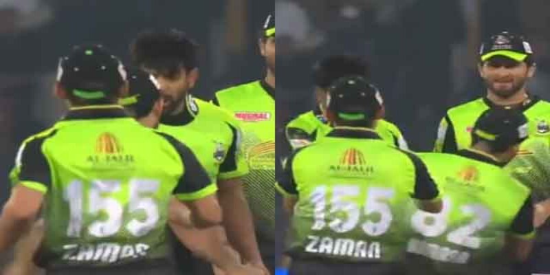 Haris Rauf Slapped His Lahore Teammate Kamran Ghulam on a Dropped Catch