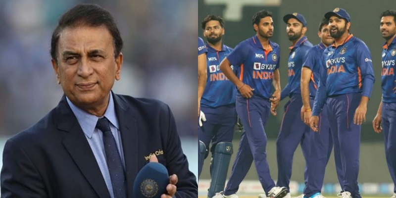 Sunil Gavaskar Rishi Dhawan Indian cricket team 2022
