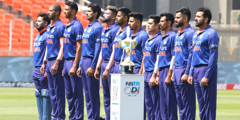 Team India black armbands India vs West Indies 1st ODI 2022