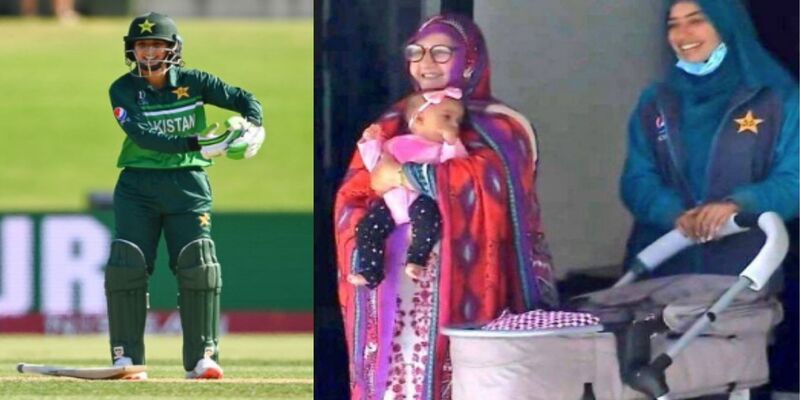 Watch - Pakistani Skipper Bismah Maroof Did a Baby Cradle Celebration to Dedicate Her Half-Century to Her Daughter Fatima