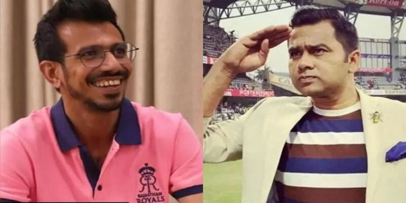 Yuzvendra Chahal gave a befitting reply to Aakash Chopra on his "Batters" favouring tweet