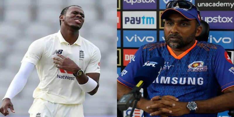 "Our experts will keep an eye" - MI head coach Mahela Jayawardene after Jofra Archer ruled out of English summer after another injury