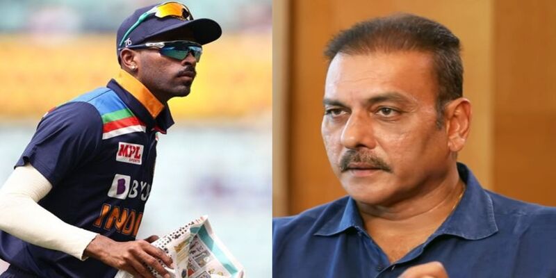 "Shouldn't take the risk of making him play ODI cricket" -Ravi Shastri suggests Hardik Pandya should play only T20Is till the World Cup  