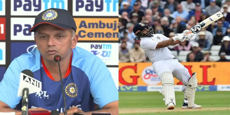 "Keeps increasing our heart beats"- Rahul Dravid opens up on Rishabh Pant's batting style