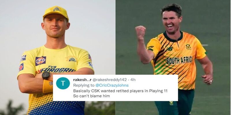 "CSK wanted retired players"- Twtter reacts as Dwaine Pretorius retires from International cricket to focus on T20 leagues