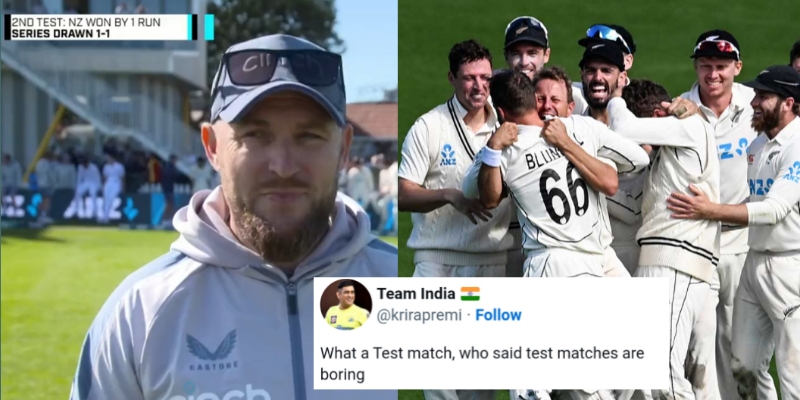 New Zealand vs England Test match
