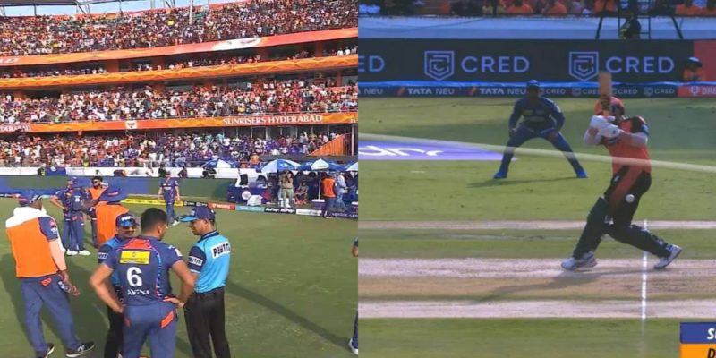 Watch: Angry SRH fans chant "Kohli, Kohli" vs LSG after an ugly scene over a weird no-ball call by third umpire 