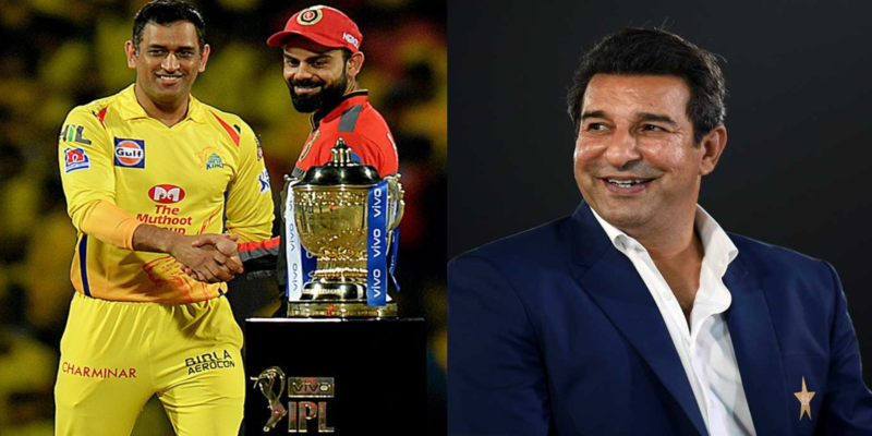 "RCB would have won 3 IPL trophies by won of MS Dhoni was their captain"- Wasim Akram takes dig at Virat & RCB on IPL Trophy Drought